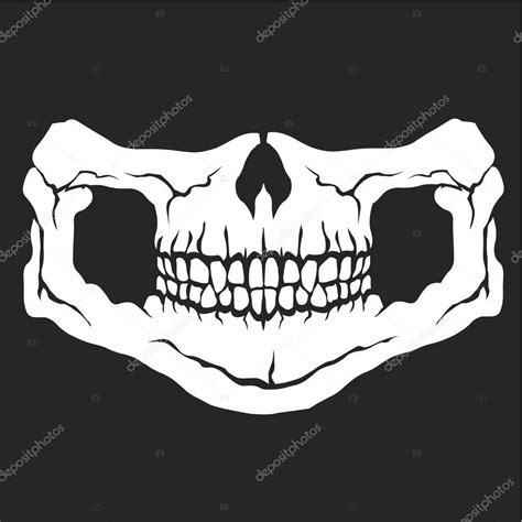 Face mask skull bandana Stock Vector Image by ©amid999 #101704000