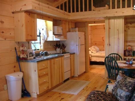 Tiny Cabin Kitchen Interior - Tiny House Pins