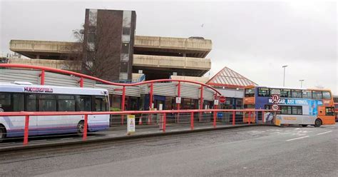 Changes to stands at Huddersfield bus station as repair works take ...