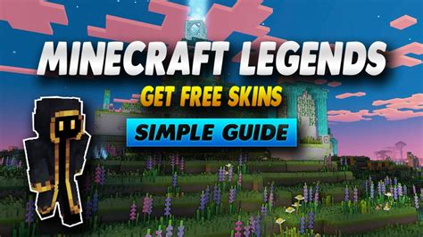 Minecraft Legends How To Get Free Skins - Simple Guide - YouTube