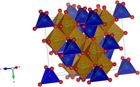 Ferrite Crystal Structure