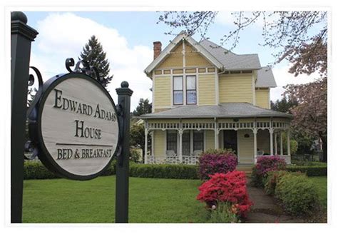 Edward Adams House B&B, Silverton, Oregon Bed and Breakfasts Inns