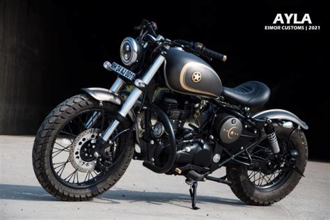 This Royal Enfield Classic 350 Modified Into a Bobber Demands a Second ...