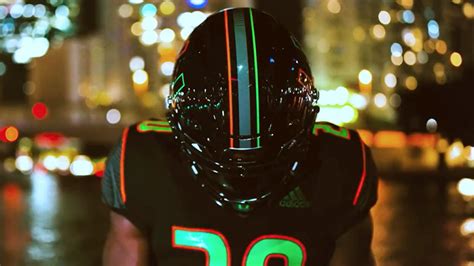 Miami Hurricanes Unveil Latest “Miami Nights” Alternate Uniform ...