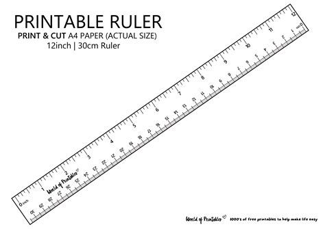 Printable paper rulers - citizenlua