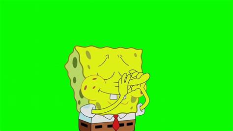 SpongeBob Green Screen: Spongebob Nose Flute - YouTube