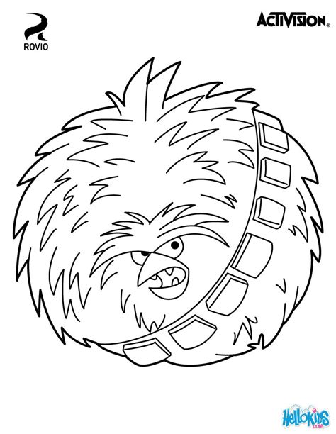 Chewbacca coloring pages - Hellokids.com