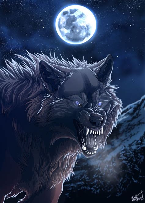 black demon wolf - Google Search | Wolf drawing, Fantasy wolf, Wolf artwork