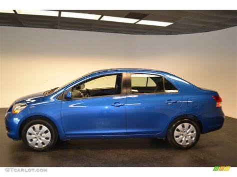 2010 Blue Streak Metallic Toyota Yaris Sedan #62758078 Photo #3 ...