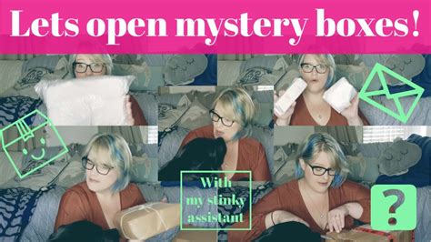 Come open mystery boxes with me today! Opening two gift and homeware ...