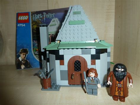 LEGO HARRY POTTER 4754 HAGRID'S HUT COMPLETE HERMIONE TIME TURNER ...