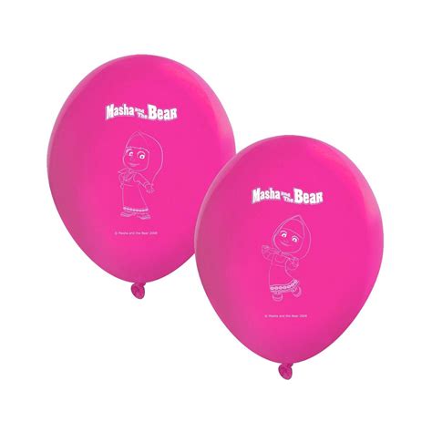 Masha and the Bear Balloons Party Supplies Decor Birthday - Etsy