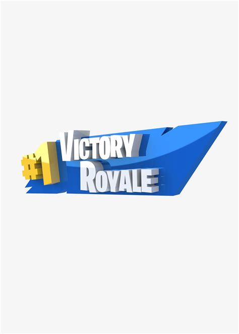 Fortnite Victory Royale Logo - LogoDix