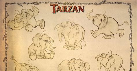 Living Lines Library: Tarzan (1999) - Animals & Other Human Characters