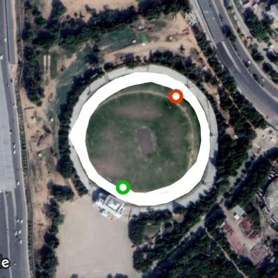 Tau Devi Lal Stadium Walk Trail - Sector 38, Gurgaon, India | Pacer