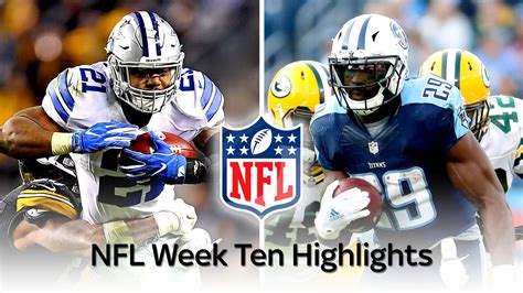 Highlights from all the matches played in week 10 in the NFL | NFL News ...