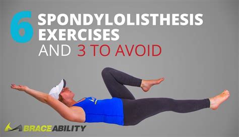 6 Best Spondylolisthesis Exercises and 3 To Avoid Scoliosis Exercises ...