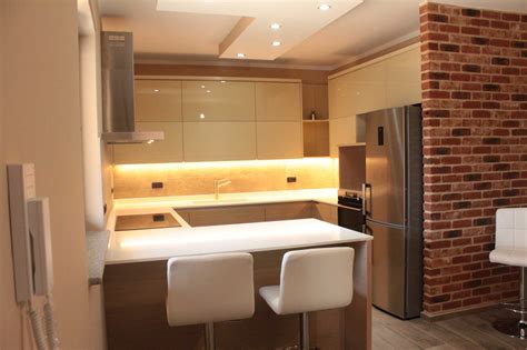 Cucina moderna in rovere