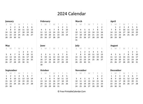 2024 calendar printable free green red monday start nycdesignus - 2024 ...