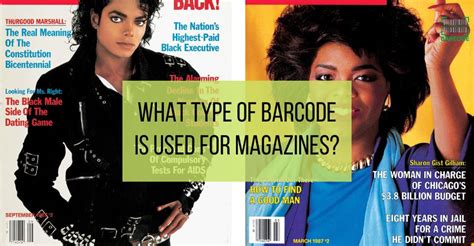 What Type Of Barcode Is Used For Magazines?