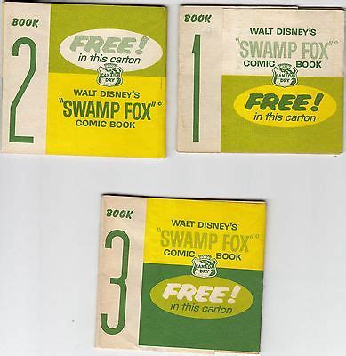 comicsvalue.com - Walt Disney’s Swamp Fox Canada Dry Premium complete ...