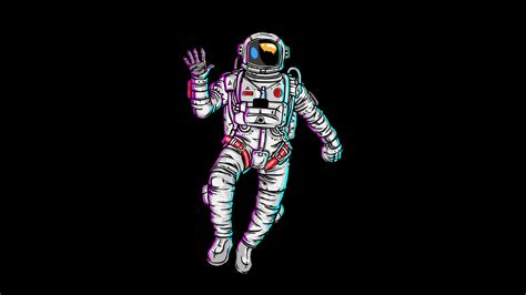 2048x1152 Astronaut Waving Hand Minimal 4k Wallpaper,2048x1152 ...