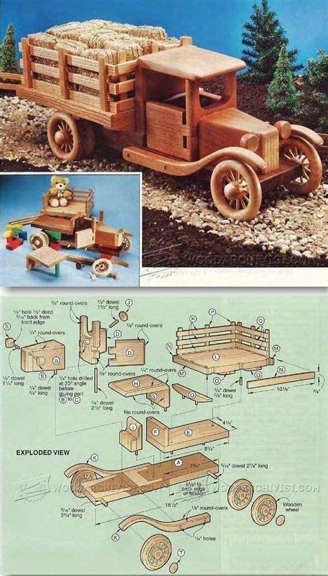 Wooden Toy Truck Plans - Wooden Toy Plans and Projects | WoodArchivist ...