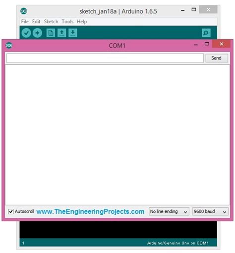 How to use Arduino Serial Monitor ? - The Engineering Projects