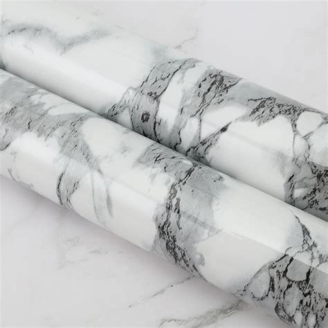 NK Marble Contact Paper Countertops-Self Adhesive Shelf Drawer Liner ...