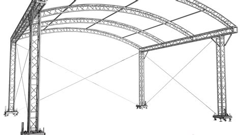 Curved Steel Roof Truss Design - Steel Choices