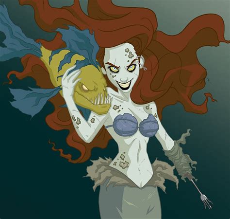 Disney Princesses Reimagined As Creepy Characters By Jeffrey Thomas ...