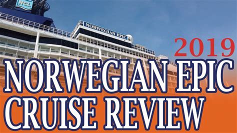 Norwegian Epic Mediterranean Cruise 2019 - Review and Impressions - YouTube