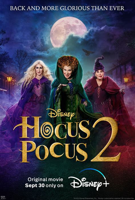 MOVIE - Hocus Pocus 2 (2022) 1080p Disney Plus Dual Audio (Latino ...