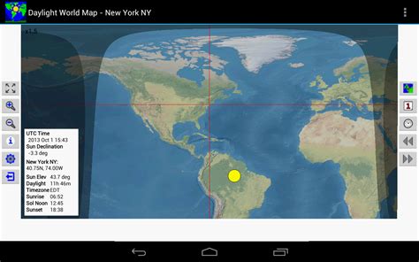 Earth Daylight Map | GOOGLESAND