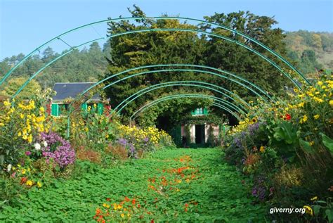 Claude Monet's garden at Giverny