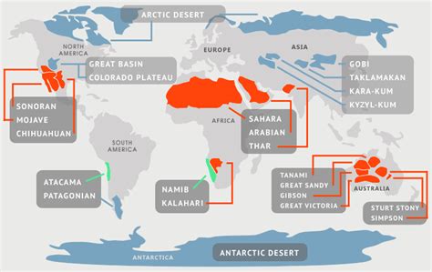 Deserts of the World | The 7 Continents