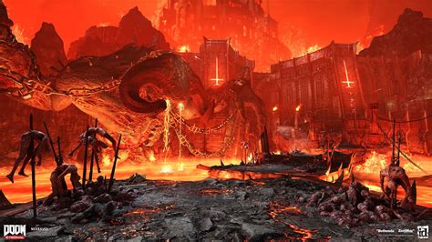 ArtStation - DOOM ETERNAL - NEKRAVOL (Starting Section), Felix ...