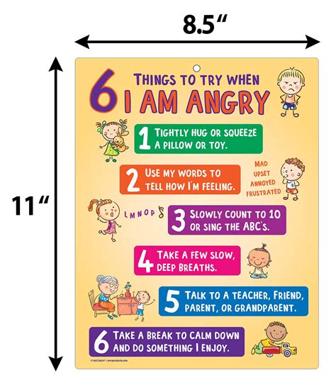 Behavior Management Chart for Home and School - Kids Anger Control ...