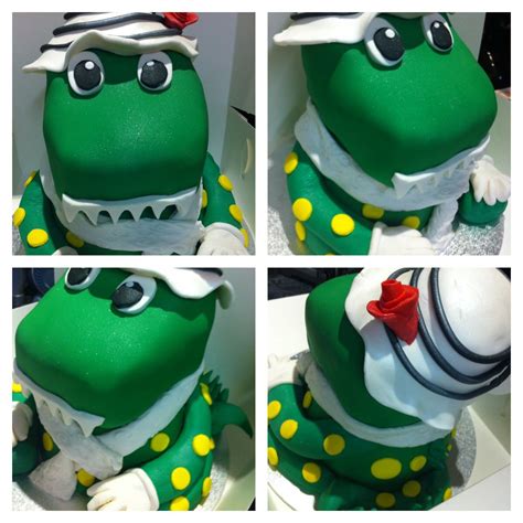 Dorothy the dinosaur cake | Dinosaur cake, Cake, Custom cakes