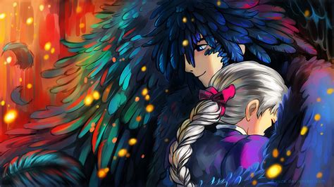 Howl and sophie - Howl's Moving Castle Fan Art (38716226) - Fanpop