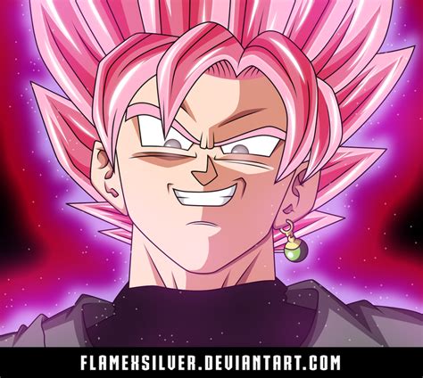 Super Saiyan Rose Goku Black! v1 by FlameXSilver on DeviantArt