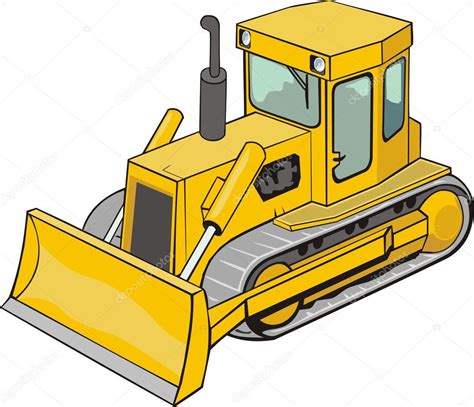 Construction bulldozer Stock Vector Image by ©kokandr #38244195