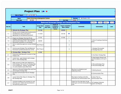 10 Free Excel Project Plan Template Excel Templates Excel Templates ...