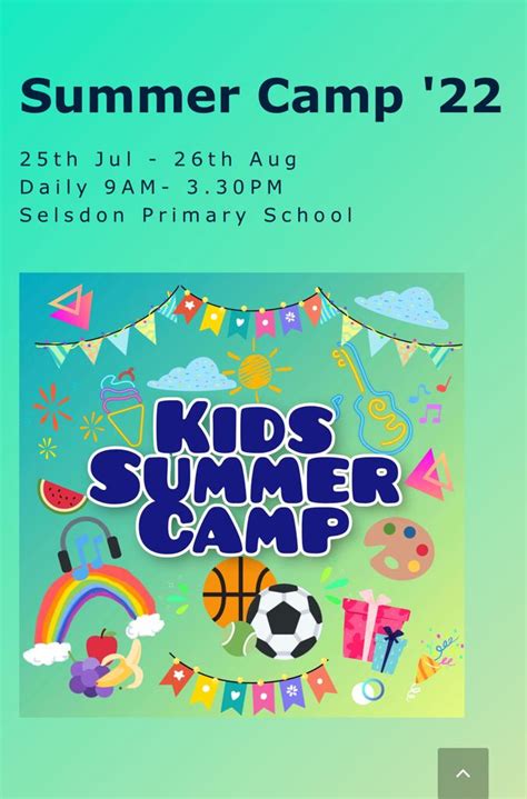 Selsdon Primary Summer Camp – Selsdon Primary School and Nursery