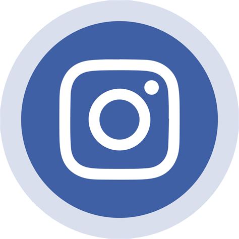 Blue Circled Instagram Logo Png Image Instagram Logo Circular Png | The ...