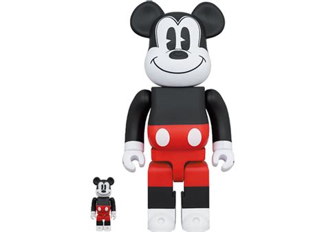 Bearbrick MICKEY MOUSE 2020 100% & 400% Set R&W Ver.