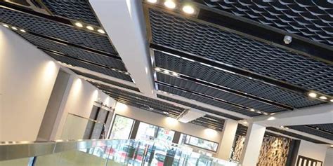 Expanded Metal Ceiling Panels for New or Refurbished Buildings