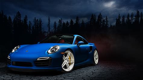 Download wallpaper: Porsche 911 blue 3840x2160