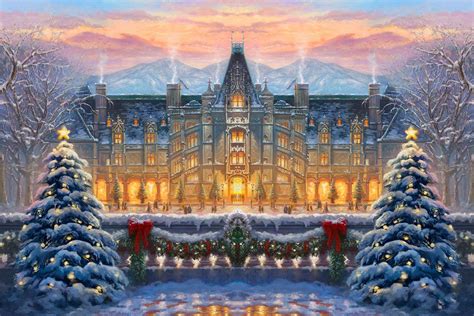 Christmas at Biltmore Jigsaw Puzzle 500/1000 Pieces - Limited Edition ...