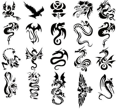 Simple Dragon Tattoo | Small dragon tattoos, Dragon tattoo stencil ...